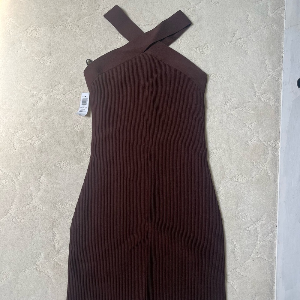 Aritzia babaton women sculpt knit crisscross dress